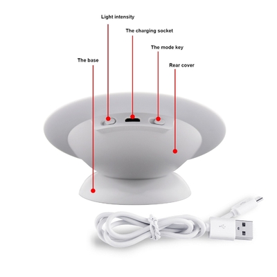 Cordless Rotatable Motion Detector Night Light DC 5.0V With PIR Motion Sensor