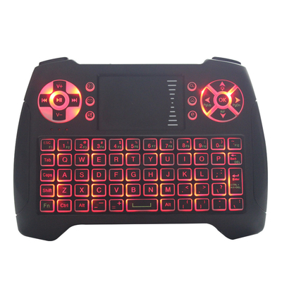 賭博、タッチパッドが付いているP3無線キーボードのための3色によってバックライトを当てられるリモート・コントロール